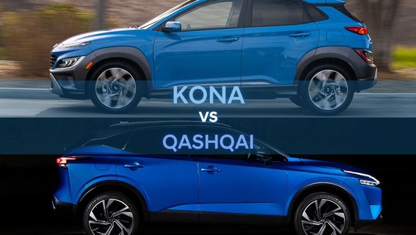 Hyundai Kona 2022 vs Nissan Qashqai 2022
