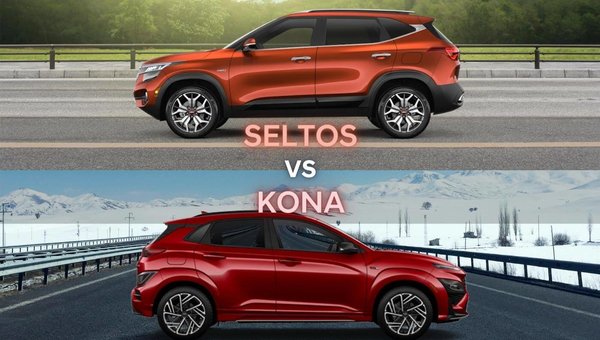 Kia Seltos 2022 vs Hyundai Kona 2022