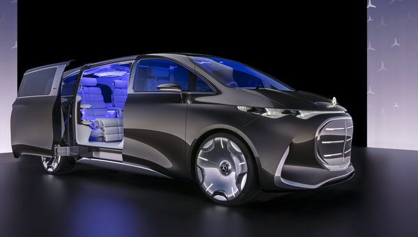 10 Innovations Inside the Mercedes-Benz Vision V Concept's ‘‘Private Lounge’’