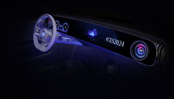 Mercedes-Benz au CES 2024 : Dévoiler l'avenir de l'expérience utilisateur dans la voiture