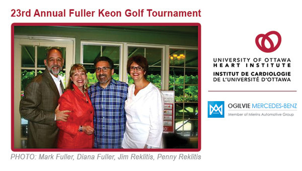 The University of Ottawa Heart Institute's 23rd Annual Fuller Keon Golf Tournament