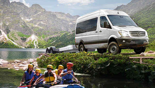 Mercedes-Benz Sprinter 4x4 2018 : le fourgon passe-partout