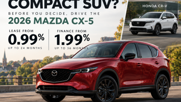 2026 Mazda CX-5 vs RAV4 vs CR-V | Woodstock Mazda