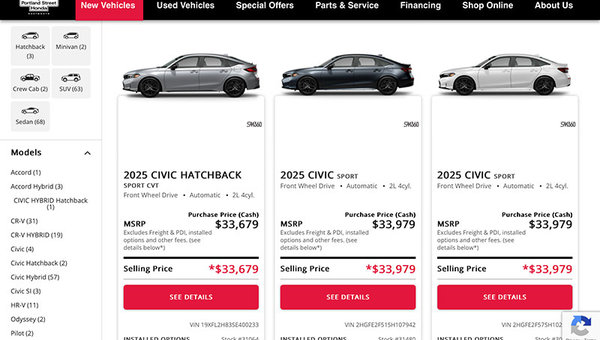 Find Your Perfect Honda