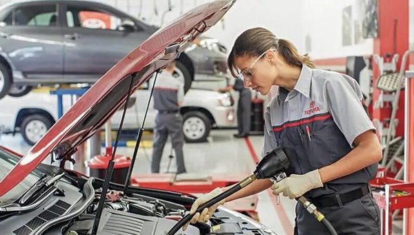 What is Toyota's Regular Scheduled Maintenance Program?