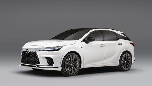 This is the all-new generation 2023 Lexus RX