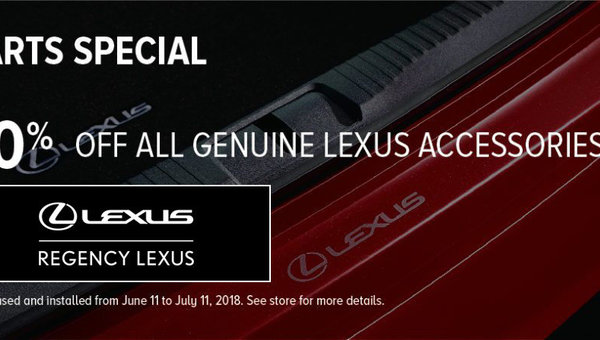 Personalize Your Lexus With Lexus Genuine Accessories