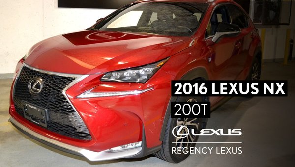 2016 LEXUS NX 200T for Sale at Regency Lexus, Vancouver