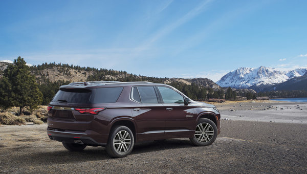 Le nouveau Chevrolet Traverse 2022 est arrivé