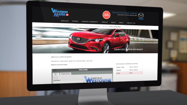 Westowne Mazda - Service Appointment Scheduler