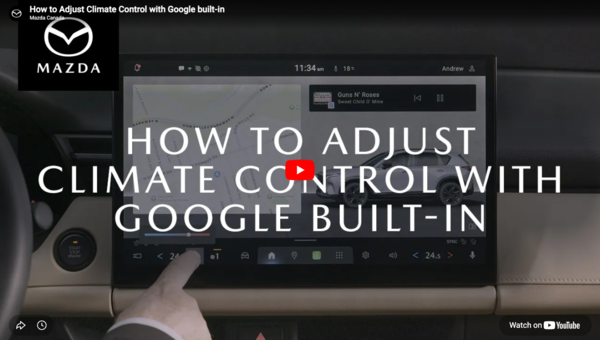 How to Adjust Climate Control with Google built-in