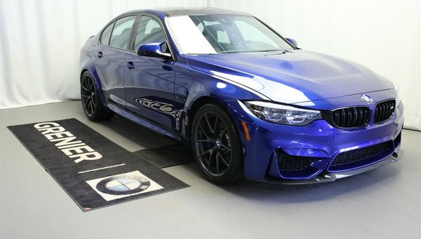 New 2018 Bmw M3 Sedan Blue 114600 0 Grenier Bmw 180367