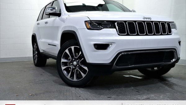 New 18 Jeep Grand Cherokee Limited White 8 Grenier Chrysler Dodge Jeep