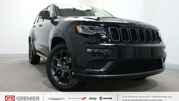 New 19 Jeep Grand Cherokee Grand Cherokee Limited 4x4 Cuir Gps Toit Pano 3 6l Black 0 Grenier Chrysler Dodge Jeep