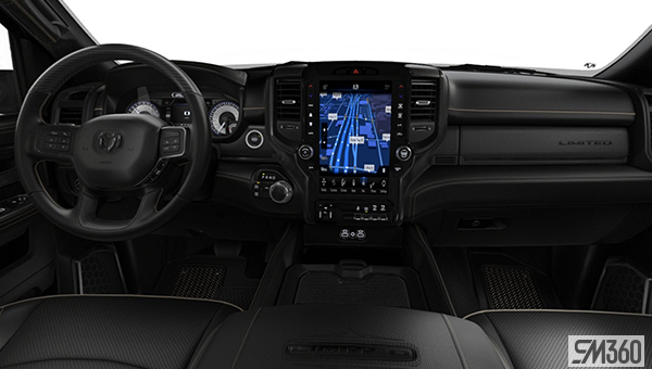 2022 RAM 3500 LIMITED - Interior view - 3
