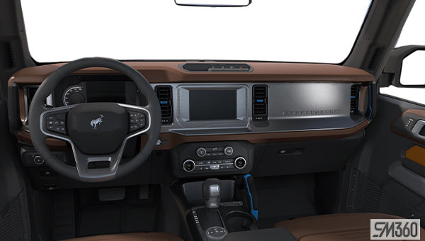 2023 FORD BRONCO 2 DOOR OUTER BANKS - Interior view - 3