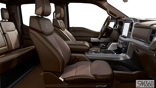 2023 FORD F-150 HYBRID KING RANCH - Interior view - 1