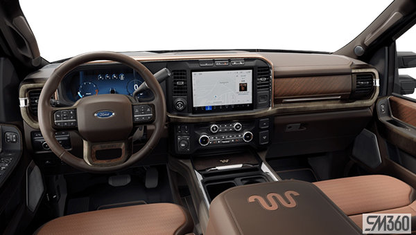 2023 FORD F-450 KING RANCH - Interior view - 3