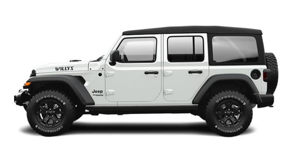 JEEP WRANGLER 4 Portes WILLYS 2023 - Vue extrieure - 2