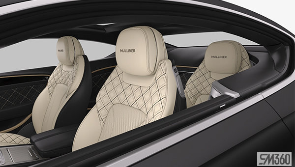 BENTLEY Continental GT Mulliner V12 2024 - Vue intérieure - 2