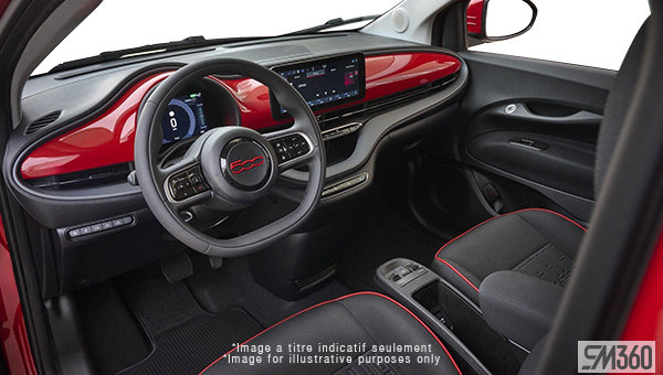2024 FIAT 500e RED - Interior view - 3