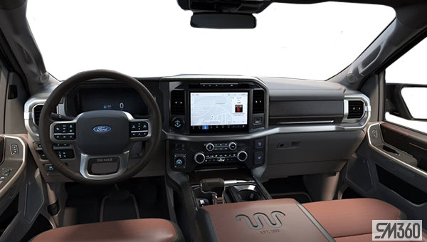 2024 FORD F-150 HYBRID KING RANCH - Interior view - 3