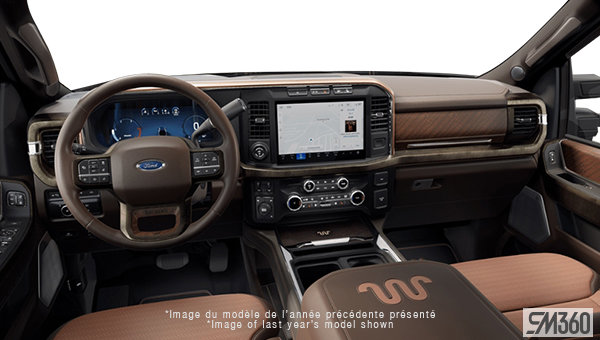 2024 FORD F-350 DRW KING RANCH - Interior view - 3