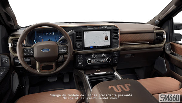 2024 FORD F-450 KING RANCH - Interior view - 3