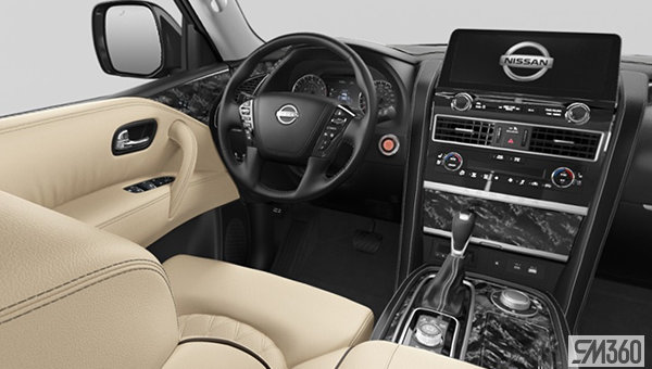 2024 NISSAN ARMADA PLATINUM CAPTAIN'S CHAIRS - Interior view - 1