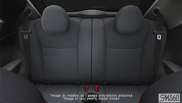 2025 FIAT 500e RED - Interior view - 2