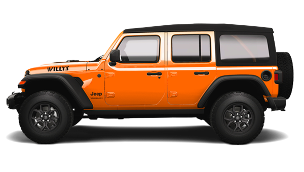 Jeep WRANGLER 4-Door WILLYS 2025-exterior-side