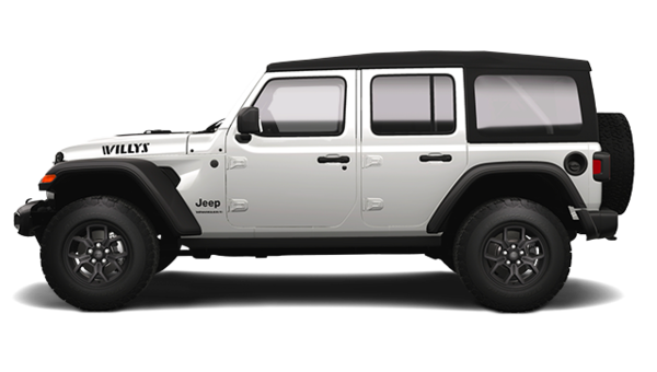 2025 JEEP WRANGLER 4-Door WILLYS - Exterior view - 2