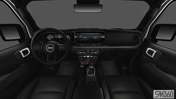 2025 JEEP WRANGLER 4XE RUBICON X - Interior view - 3