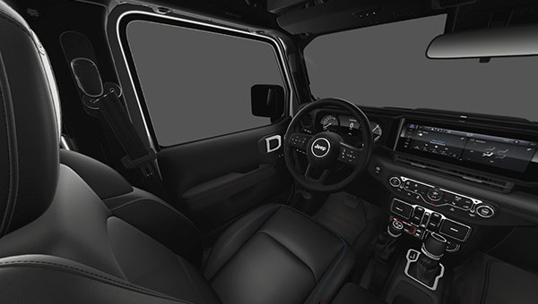 2025 JEEP WRANGLER 4XE RUBICON - Interior view - 1