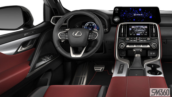 LEXUS LX 600 F SPORT 2025 - Vue intérieure - 3
