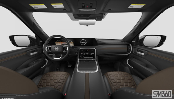 NISSAN ARMADA PLATINE RESERVE SIEGES CAPITAINE 2025 - Vue intérieure - 3