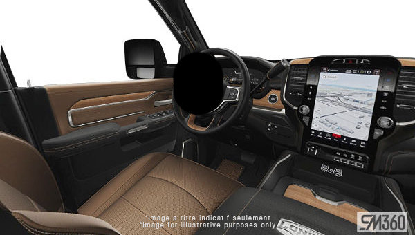 2025 RAM 3500 LIMITED LONGHORN - Interior view - 1
