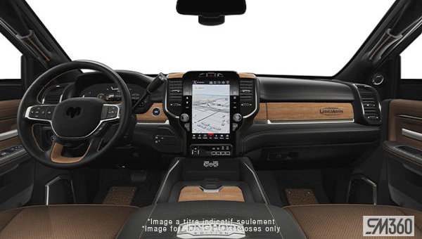 2025 RAM 3500 LIMITED LONGHORN - Interior view - 3