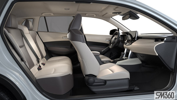 2025 Toyota Corolla Cross XLE AWD-interior-rear
