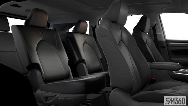 TOYOTA Highlander Hybride Limited 2025 - Vue intérieure - 2