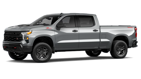 Chevrolet Silverado 1500 Custom Trail Boss 2026-exterior-side