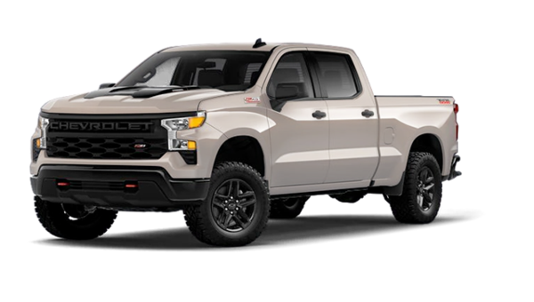 Chevrolet Silverado 1500 Custom Trail Boss 2026-exterior-front