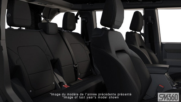 2026 Ford Bronco 4 Door Big Bend-interior-rear