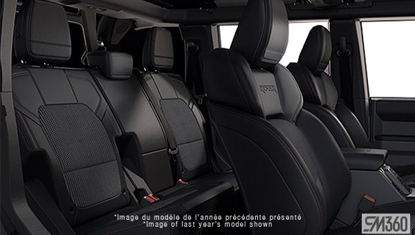 2026 Ford Bronco Raptor-interior-rear