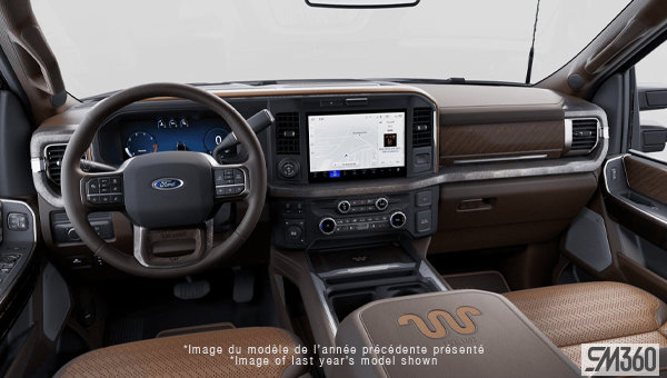 2026 Ford Super Duty F-350 King Ranch-interior-dasboard