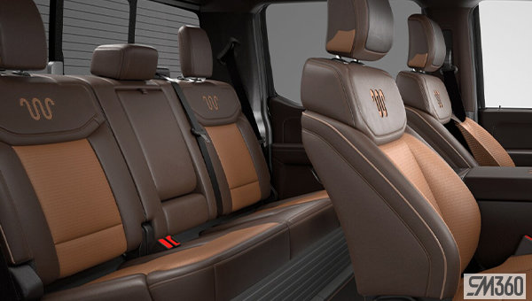 2026 Ford F-350 King Ranch-interior-rear