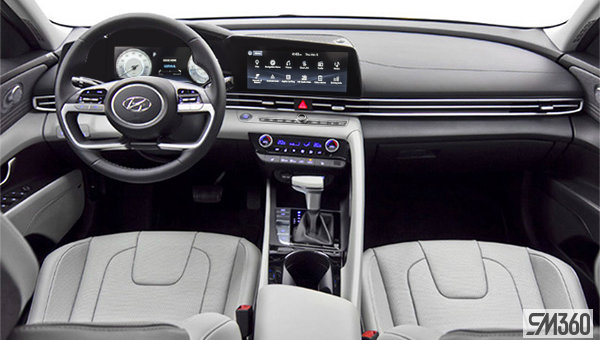 2026 Hyundai Elantra Hybrid Luxury Two-Tone Interior-interior-dasboard