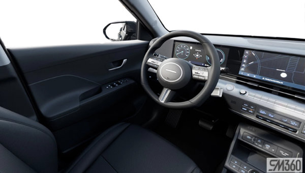 2026 Hyundai Kona Electric Preferred with Ultimate Package (Two Tone)-interior-front