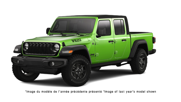 2026 Jeep Gladiator WILLYS-exterior-front