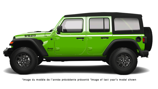 Jeep Wrangler 4-Door WILLYS 2026-exterior-side